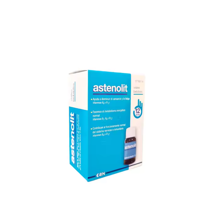Astenolit Dinamic Viales Vitaminas para Mejorar Rendimiento Físico y Mental - 1