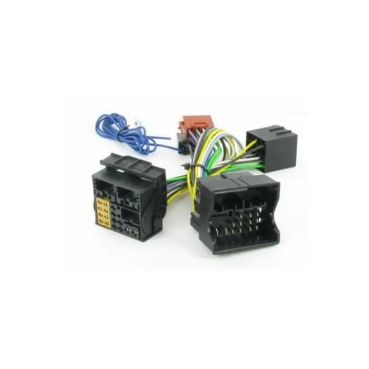 CONECTOR DOBLE ISO AUDI A1 A3 A4 Q3 A3 2012> PARA INSTALACION DE MANOS LIBRES PARROT SEAT SKODA OCTAVIA VOLKSWAGEN GOLF POLO CADDY 2013> - 1