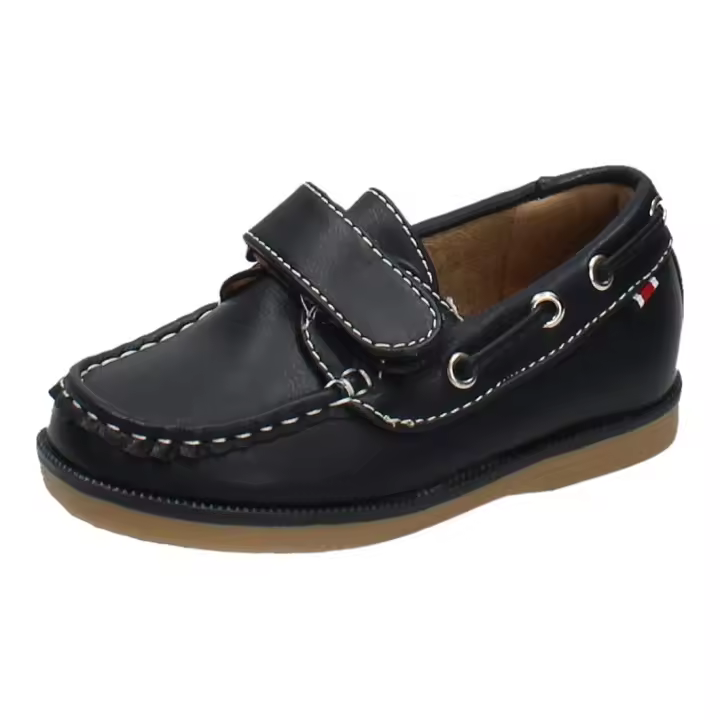 Zapatos Mocasín marca DEMAX para niño en color marino. MOCASINES DE NIÑO - 1