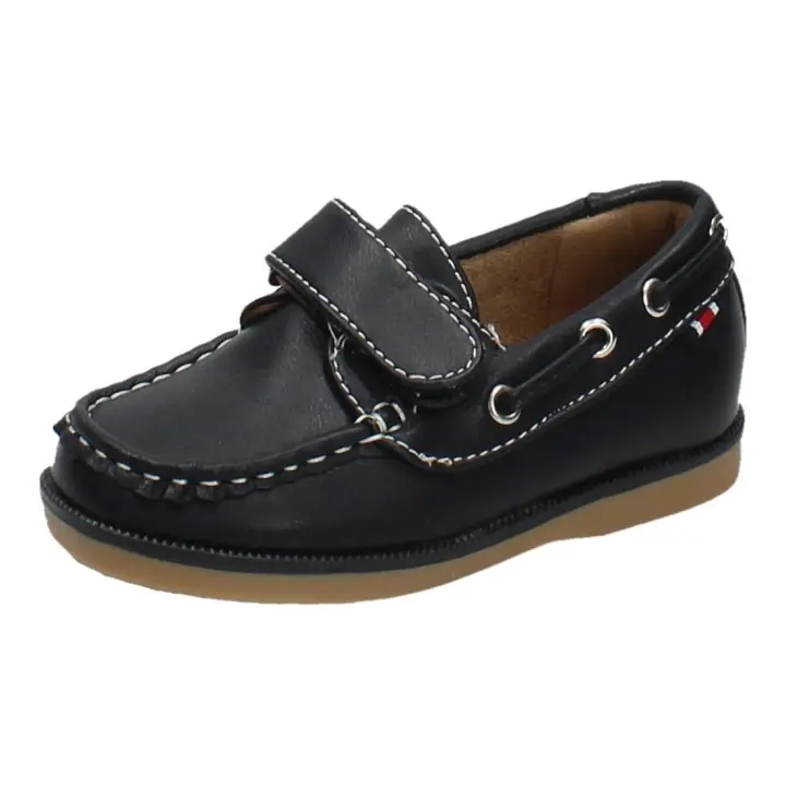 Zapatos Mocasín marca DEMAX para niño en color marino. MOCASINES DE NIÑO - 1