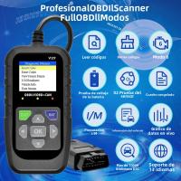 Herramienta De Diagnóstico OBD2 Automotriz Lector De Códigos De Falla Probador De Tensión Del Motor Probador De Carga - details 4
