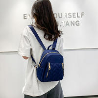 Mochila De Viaje Para Mujer En Nylon Impermeable Y Antirrobo Con Hombros Pequeños Bolsa Escolar Estilo Moda Para Niñas - details 5