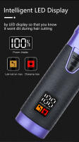 Wireless Barber Trimmer máquina de afeitar Eléctrica Profesional de Corte de pelo de los hambres - details 11