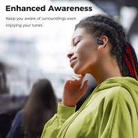 OWS Auriculares Bluetooth SOUNARC QS01, 12 Horas de Diversión, Graves Cautivadores, Diseño de Oído Abierto, Ajuste Ergonómico, Ideal para Música al Caminar y Llamadas en Reuniones - details 3