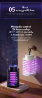 Lámpara Repelente De Mosquitos Mini Asesino De Mosquitos Electrónica Silenciosa Terminator De Mosquitos Para El Hogar - details 7