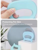 Cepillo De Aseo Para Gatos En Forma De Caracol Eliminador De Pelos Adecuado Para Cabello Largo Y Corto Herramienta De Desenredado Para Mascotas - details 5