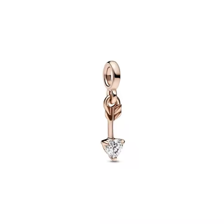 Mini Colgante Pandora ME con un recubrimiento en oro rosa de 14k Flecha de Amor 782466C01 PANDORA Raíz Joyas de Plata Pandora Me Joyas Pandora MUJER inicio Mujer Pandora original - 1