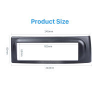 Kit De Instalación De Estéreo Para RENAULT Megane I 1996-2002 Y Scenic 2003 Fascia 1 Din En ABS Negro Panel De Montaje Para Radio CD GPS DVD - details 11
