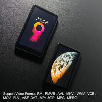 Reproductor MP4 UI De 4 Pulgadas Con Pantalla Táctil Bluetooth 5.0 16GB Altavoz 1080P Video Ebook Multi-lenguaje Portátil - details 2