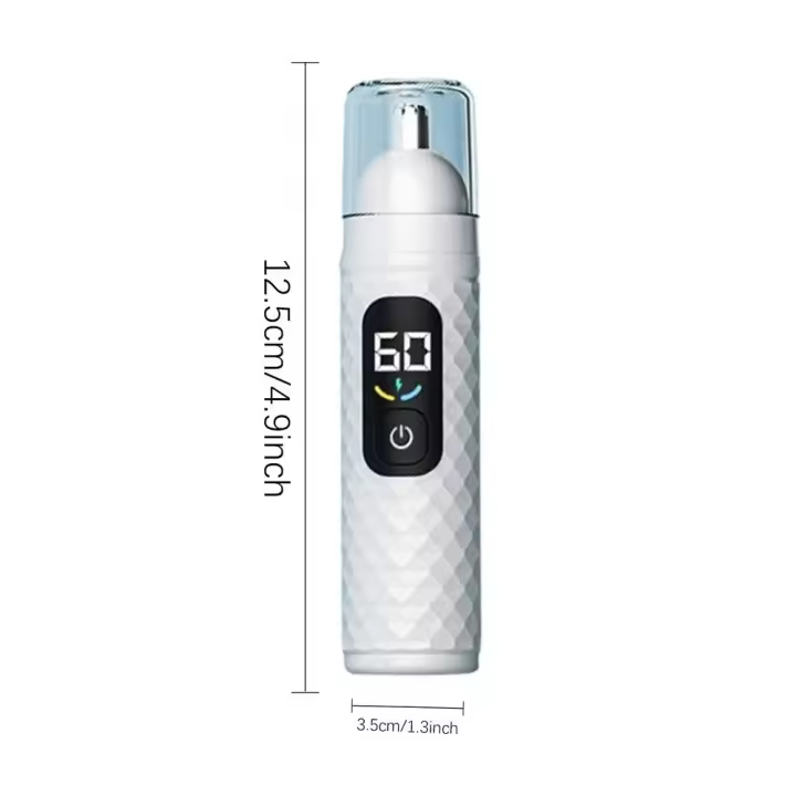 Recortadora de Pelo de Nariz Eléctrica Recargable para Hombres - 1