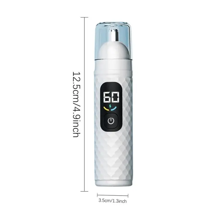 Recortadora de Pelo de Nariz Eléctrica Recargable para Hombres - 1