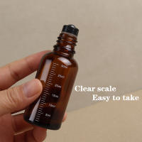 Botella De Vidrio Marrón Para Perfume Y Aceites Esenciales Reutilizable De 5ml 10ml 15ml 20ml 30ml 50ml Para Líquidos - details 2