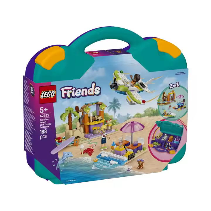 Lego Friends Playa Creativa y Maleta de Viaje Lego friends LEGO - 1