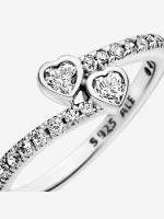 Pandora - Anillo de Dos Corazones - details 2