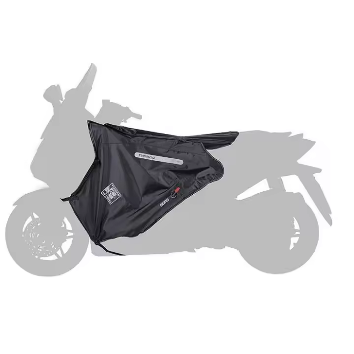 Cubrepiernas Termoscud Mod.x Piaggio X9 Negro Unica - 1