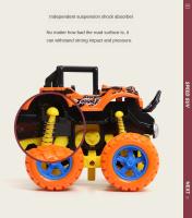 Coche De Destruye Inercial Con Retroceso Juguete Para Niños Vehículo Todoterreno De Cuatro Ruedas Rotación De 360 Grados Camión De Carreras Regalo Para Niños - details 6