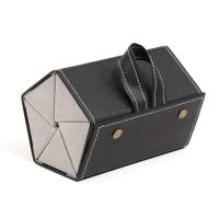 Estuche De Línea De PU Para Gafas Y Solares Portátil Plegable Con 2/3/4/5 Cajas Organizadoras Para Ópticas Unisex - details 15