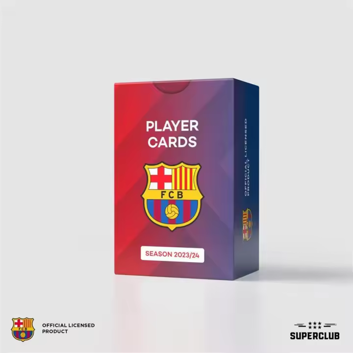 Juego de mesa superclub barcelona player cards 2023 - 24 ingles - 1
