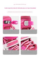 Patines en línea ajustables para niños con Rueda - details 5