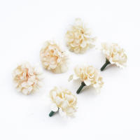 30Pcs Flores Artificiales De Seda Carnation Para Navidad Decoración De Hogar Boda Fiesta De Jardín Accesorios DIY Regalos Hot Sales - details 16