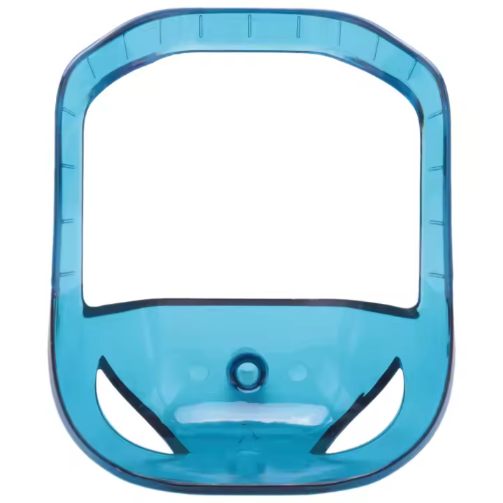 Goatee de corte simétrico, línea de cuello, bigote, cuidado de la barba, Estilismo, herramientas de afeitado para dar forma a la barba, azul claro, 5 piezas por juego - 1