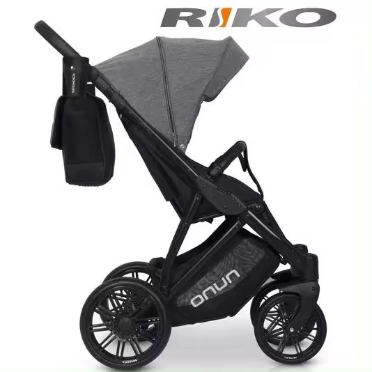 RIKO - Carrinho de bebé NUNO Anthracite - 1
