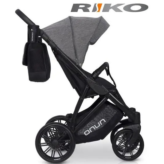 RIKO - Carrinho de bebé NUNO Anthracite - 1