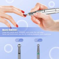 Kit De Brocas Para Uñas 14pcs 3/32'' Carburo De Diamante Para Eliminar Cutículas Adecuado Para Uñas De Acrílico Y Gel Manicura Con Caja - details 1