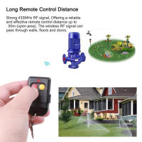 Control Remoto Inteligente Copia 8 Canales 433Mhz 330mhz Código Fijo 2 CH Duplicador Para Sistema De Puerta De Garaje Y Alarmas - details 7