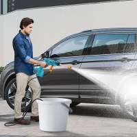 300W Lavadora de alta presión inalámbrica, pistola de agua pulverizada, boquilla de agua a presión para lavado de coches eléctrica, máquina de limpieza para batería Makit de 18V - details 4