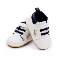 Zapatos De Bebé Para Niño Nuevos Casuales En Cuero PU Antideslizantes Tenis Infantiles Primera Andaduras Cristening Cierre De Correas - details 5