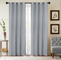 ARISE-STARLEY-Cortina para Ventana Dormitorio Translúcidas Visillos Paneles para Ventanas Cortinas Poliéster Translucida de Dormitorio Moderno Ojales Cortina Ventana Visillos Salon 150X260 cm - details 5