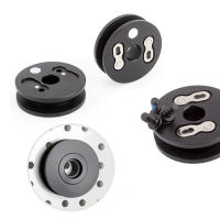 Herramienta De Mantenimiento De Cadena De Bicicleta MTB Para Transporte Ligero Veloce 12mm Soporte De Limpieza De Cadena De Bicicleta - details 3