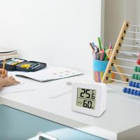 Termómetro Y Higrómetro Digital LCD Medidor De Humedad Para El Hogar Sensor De Temperatura Y Humedad Para El Interior De La Habitación Estación Meteorológica Para El Hogar - details 1
