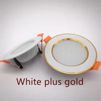 Spot LED Bajo 220V Tres Colores Ajustables 5W 7W 9W 12W 15W Luz De Techo Revestida En Aluminio Blanco Frío Y Cálido - details 9