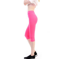 Pantalones De Yoga Para Mujer Cintura Alta Prueba De Agachamiento Tallas Ajustadas Fitness Gimnasio Leggings Capri Deporte - details 11