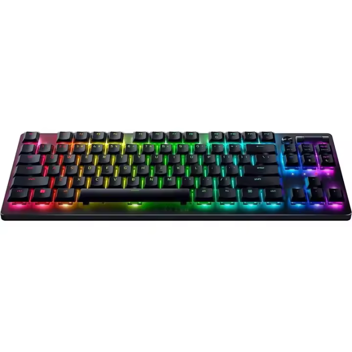 Razer Gaming Keyboard Deathstalker V2 Pro Tenkeyless RGB LED light, US, Wireless, Black, Optical Switches (Linear) - 1