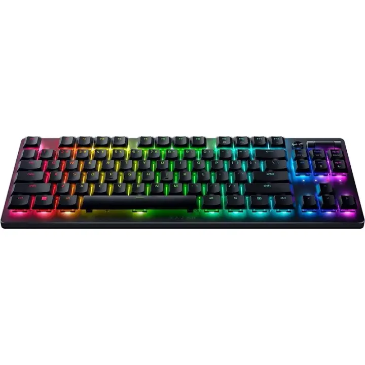 Razer Gaming Keyboard Deathstalker V2 Pro Tenkeyless RGB LED light, US, Wireless, Black, Optical Switches (Linear) - 1