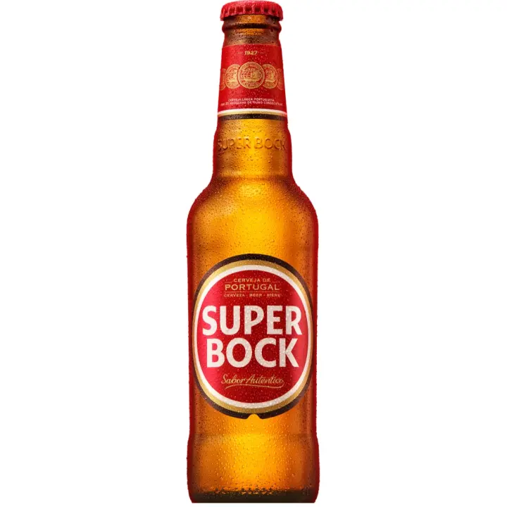 6 uds x Super Bock 33Cl cerveza rubia tipo lager Portuguesa - 1