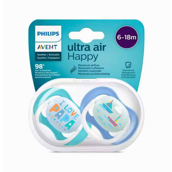 Philips Avent Chupetes Ilove Niño 6-18M - 1