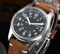 Reloj Automático Tandorio Para Hombre 39mm 20BAR Resistente Al Agua Con Luminiscencia Verde AR Cristal De Zafiro Movimiento Miyota 8215 PT5000 De Acero Inoxidable - details 17