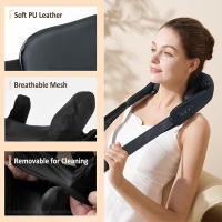 Almohada De Masaje Inalámbrica Para Cuello Y Hombros Eléctrica Relajante Para Cuerpo Y Espalda Tamaño Multi Uso Doméstico - details 3