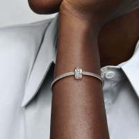 Clip Pandora Corazones Anudados - Plata de Primera Ley - details 5