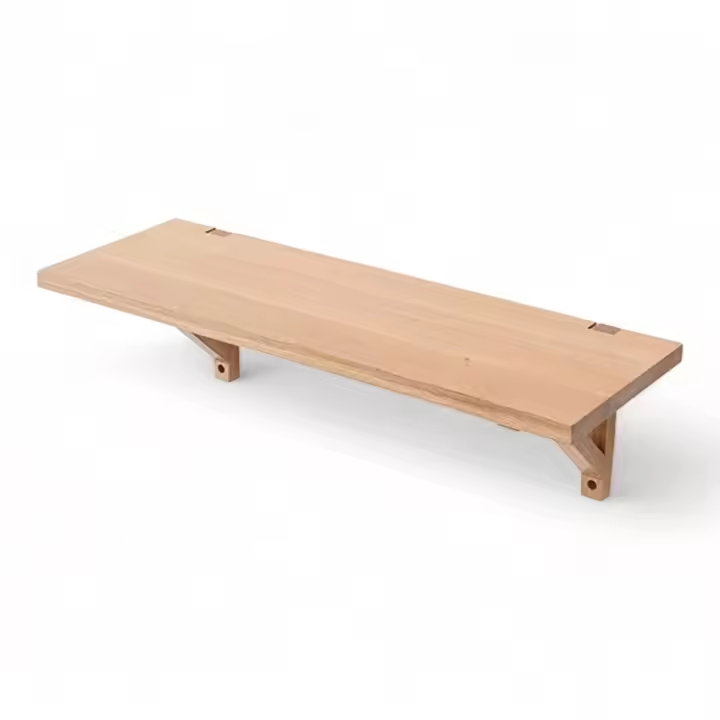 MINOKUA Estantería Flotante Decorativa de Madera de Pino 60x20 - 1