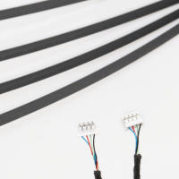 Luz Ambiental De Coche 18 En 1 Con 64 Colores Acrílico 110cm 90cm 75cm 35cm 20cm Control Bluetooth Aplicación RGB Para Interior Del Coche - details 2