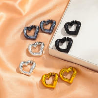 30pcs Bolas De Corazón De Acrílico Metálico Para Creación De Joyas DIY Tamaños 21x19MM Accesorios Para Pulseras Collares Y Aretes - details 10