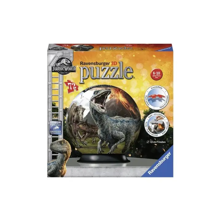 Ravensburger Puzzle Ball Jurassic World 72 Piezas - 1