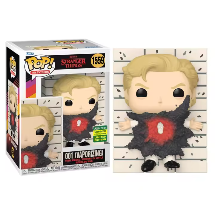 FUNKO POP! STRANGER THINGS – 001 VAPORIZANDOSE (EXCLUSIVO), 78310, Nº1559, PRODUCTO CON LICENCIA OFICIAL - 1
