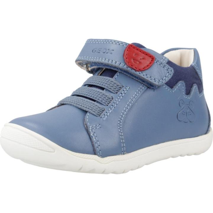 Geox B Macchia Boy A sneakers voor jongens, Donkerblauw, 24 EU