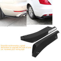 Par deSpoiler De Canard Para Parachoques Trasero Universal ABS Difusor De Esquinas Modificación De Coche Decoración De Panel Lateral Del Automóvil - details 3